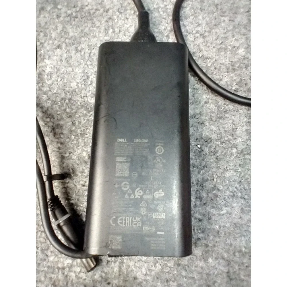 Dell 180W AC Adapter Power Supply 19.5V 9.23A LA180PM210 7.4mm Tip Black